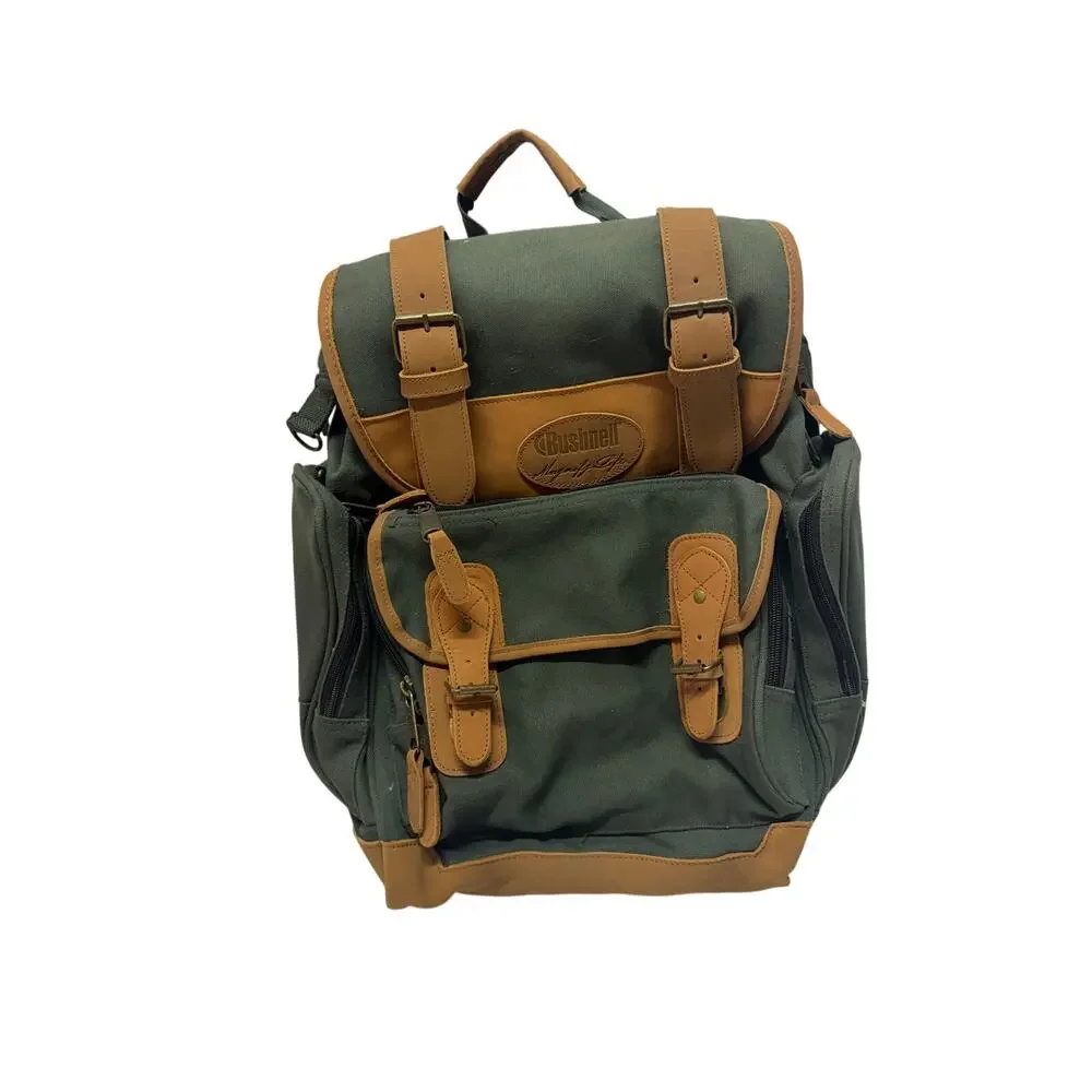 Bushnell Magnify Life Backpack Green/Tan hikers, photographers, or camping nwot